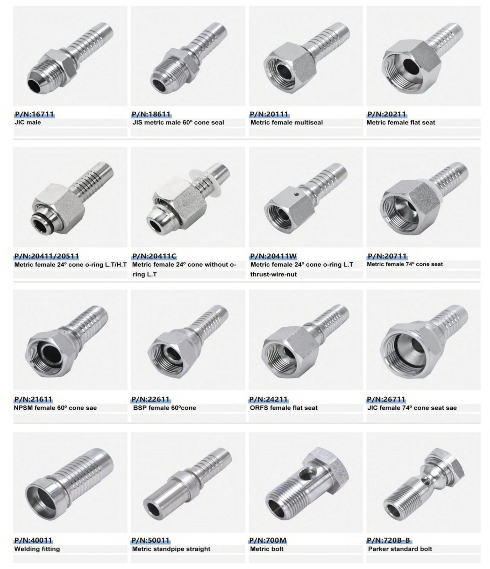 Hydraulic Fittings & Adapters
