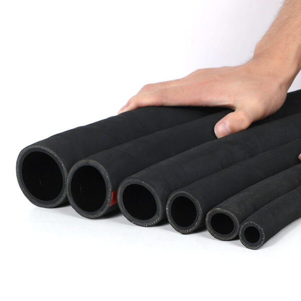 High-Temperature Resistant Aging & Oil Immune Cloth Hose for Water Delivery Customizable Oil Pipe Processing Cutting Service