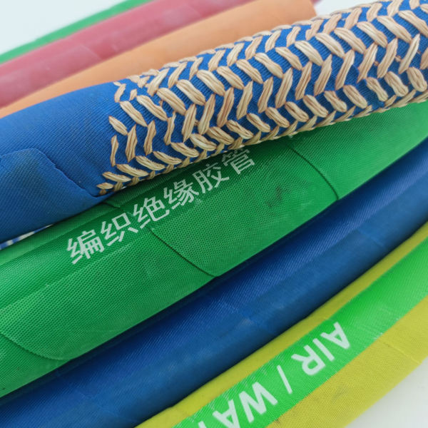 2 Inch Flexible Rubber Hose Industrial Black Water Supply and Drain Hose Cotton Braided R6 R7 Model - 图片 2