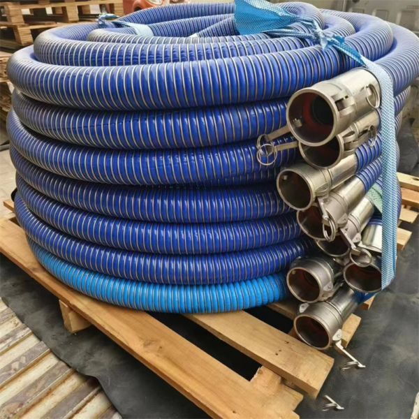 Customized 3 Inch Black EPDM Rubber Fuel Hose Direct Manufacturer Sales Cutting Processing Service for Petrochemical Industry - 图片 6