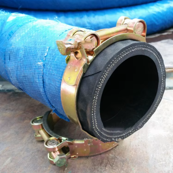 Industrial 8 Inch 6 Inch 20ft Mining Rubber Dredging Hose Flexible Water Suction Steel Wire Custom Cutting Oil Hose
